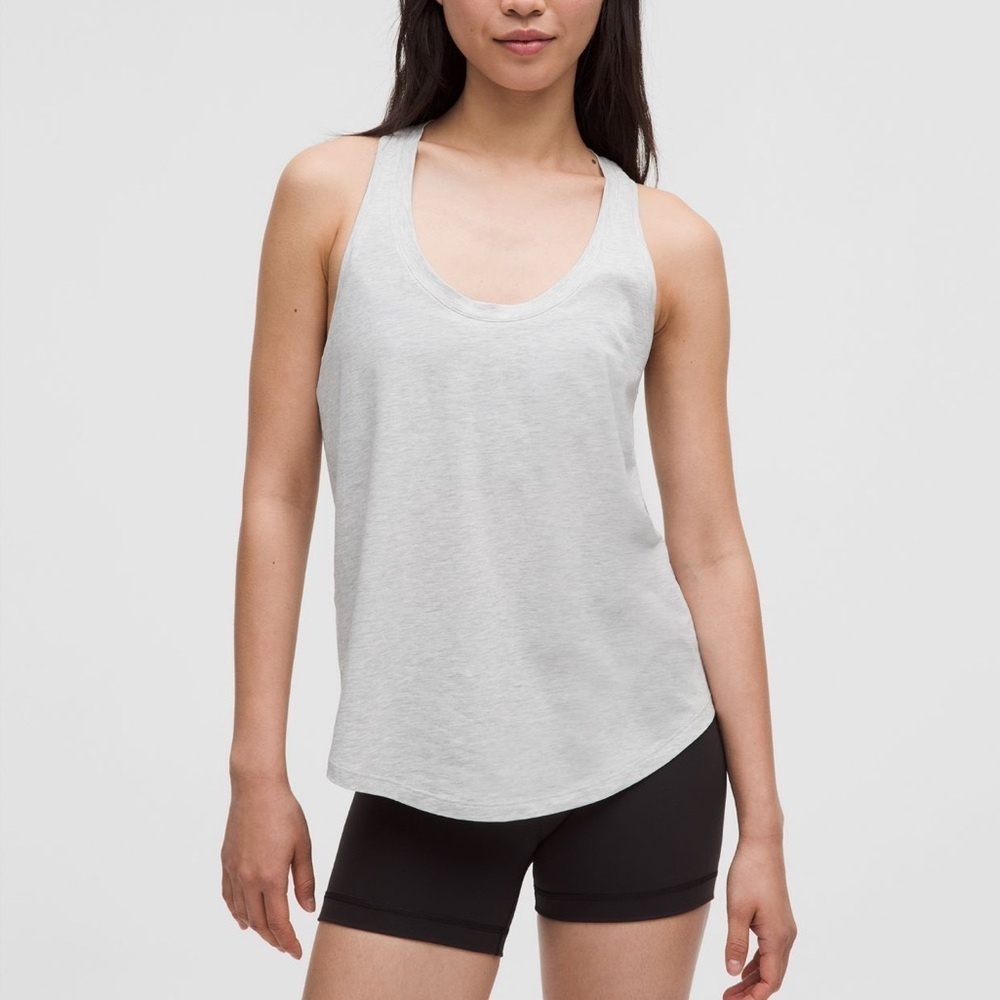 Lululemon Love Tank Top - Heathered Light Grey